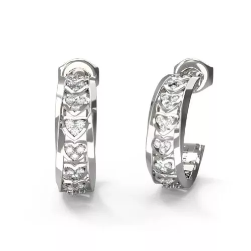 Guess Mon Amour Ohrringe JUBE04603JWRHT/U-1