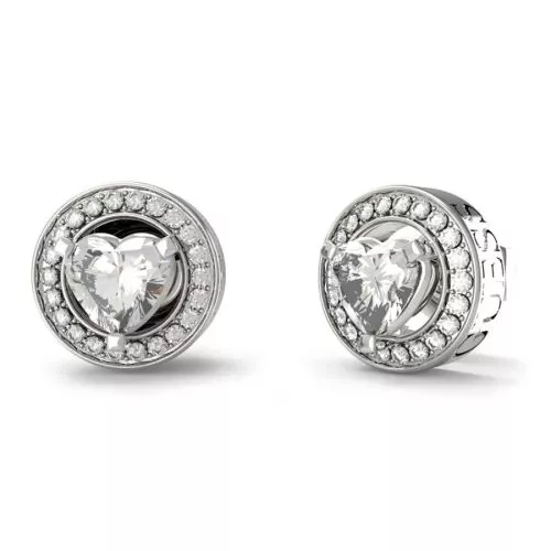 Guess M'ama non m'ama Ohrringe JUBE04669JWRHT/U-1
