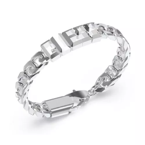 Guess Vegas Armband 21,5 cm JUXB03205JWSTL-1