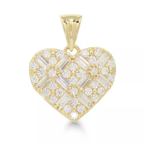 Kultainen riipus / sydän K-P71912Z-1