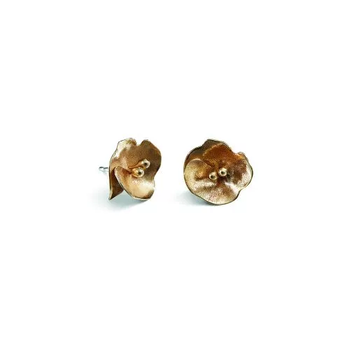 Kalevala Mid Summer Rose Earrings, bronze 361000700T-1