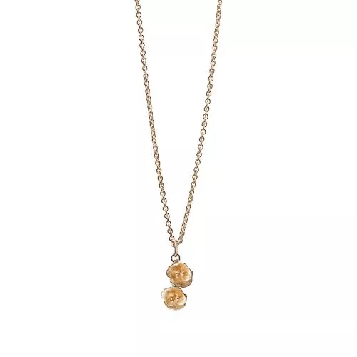 Kalevala Kesäyön Ruusu kaulakoru 14K 12100070345-1