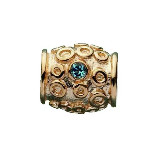 Kalevala Lapsi -hela 14K (akvamariini) 1816291AKV-1