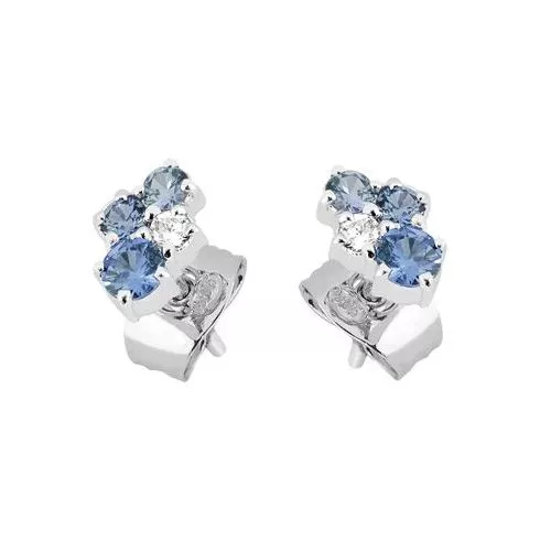 Romanssi Mustikka timanttikorvakorut KK TIM TOP SAF-1