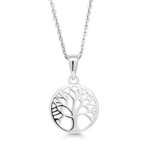 Lebensbaum-Halskette, Silber BOL-N2224/40-45CM