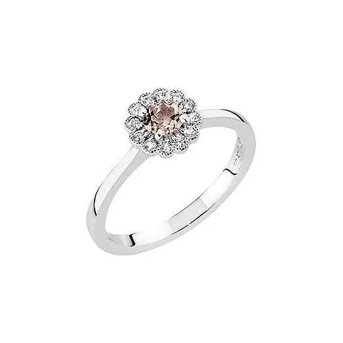 Sandberg Kukkaniitty -sormus M-882w-morganiitti-rose-1