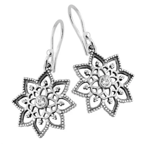 Hopeiset korvakorut 18 mm L201009E-A-18-SAT-1