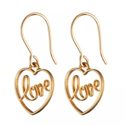 Lumoava Love -korvakorut / kulta L75202500000-1