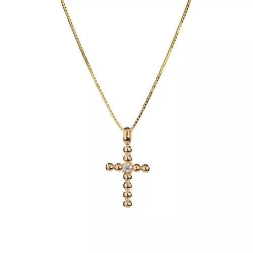 Lempikoru Helmikki -kaulakoru kullattu 5908701450-1