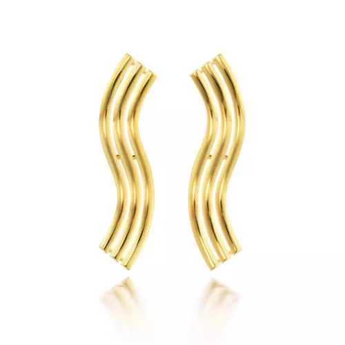 Lumoava Aaria Ohrringe, vergoldet L64240910000-1