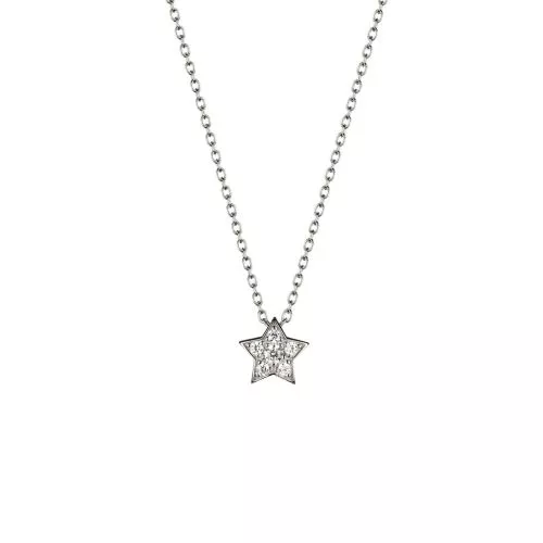 Lumoava Elämäntähti kaulakoru, kirkas L56228613000-1