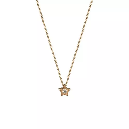 Lumoava Elämäntähti -kaulakoru 45 cm L76228600000-1
