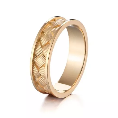 Lumoava Oiva keltakultasormus L72241600