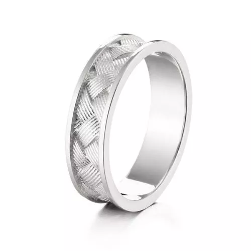 Lumoava Oiva valkokultasormus L82241600