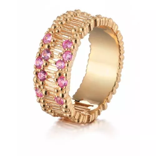 Lumoava Tiara Ring mit Saphiren L72241450