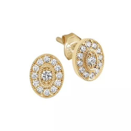 Sandberg Kukkaniitty timanttikorvakorut M-805K