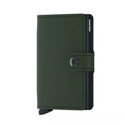 Secrid Miniwallet Matte Green-Black MM-GREEN-BLACK-1