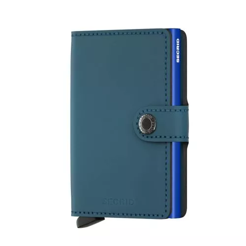 Secrid Miniwallet Matte Petrol-Blue MM-PETROL-BLUE-1