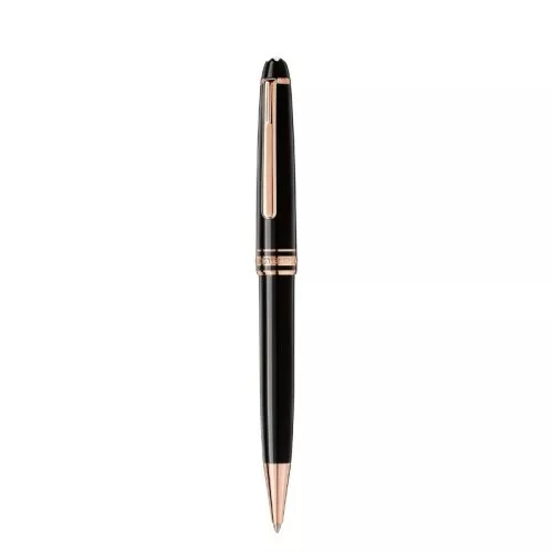 Montblanc Meisterstück Rose Gold-Coated Classique Ballpoint Pen MB132488