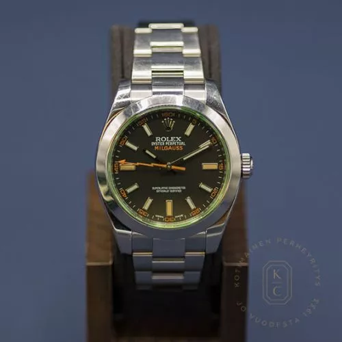 Pre-Owned Rolex Milgaus  116400GV-19