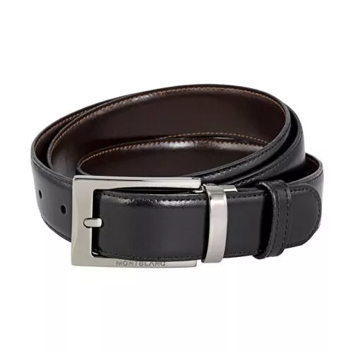 Montblanc Contemporary Belt Black/Brown Reversible vyö MB105080-1