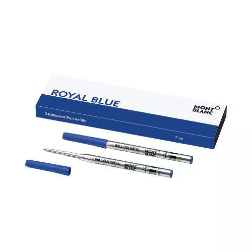 Montblanc Ballpoint täyte,  Fine Royal Blue / 2kpl MB128213-1