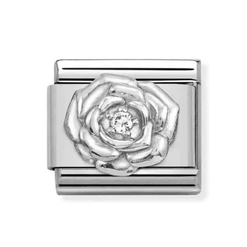 Nomination Classic Silver Rose 330311/12-2