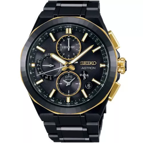 Seiko Astron GPS Solar Dual-Time Chronograph Kintaro Hattori Limited Edition SSH156-1