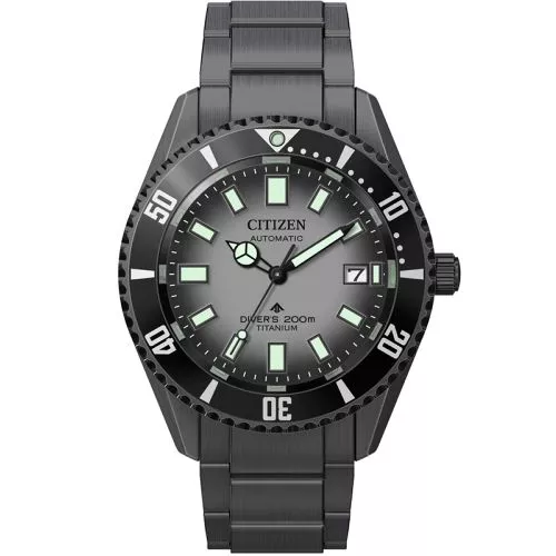 Citizen Promaster Fujitsubo Diver 200m Automatic DLC Super Titanium NB6025-59H-1