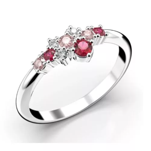 Festive Nelly Pink timanttisormus 14-609-019P-VK-HSI1-4