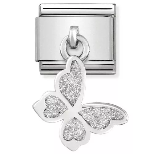 Nomination Classic Charms Glitter Perhonen 331805/03-1