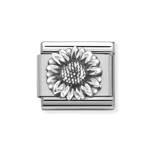Nomination Classic SilverShine Relief Sunflower 330110/22-1