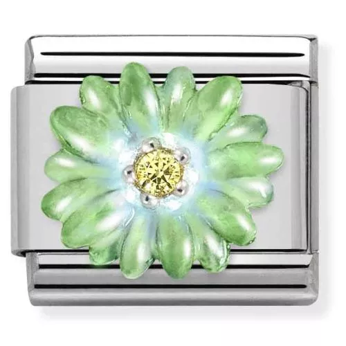 Nomination Classic Green Flower 330321/07-1