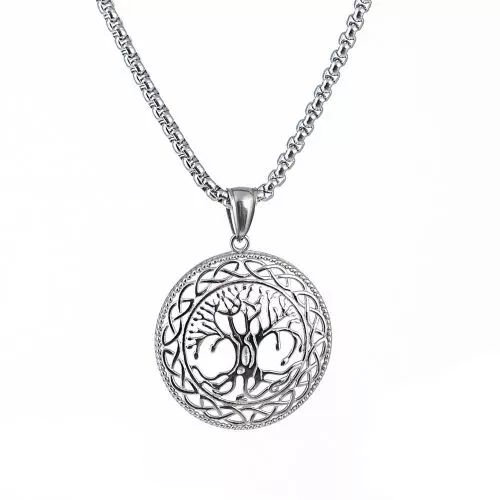Northern Viking Jewelry Tree of Life Halskette (50cm) NVJRS022-1