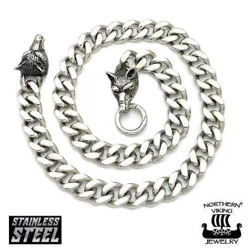 Northern Viking Jewelry Sudenpäillä Panssariketju 60 cm NVJKE012-1