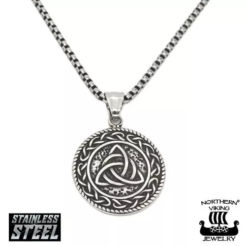 Northern Viking Jewelry Triquetra kaulakoru 50 cm NVJRS130-1