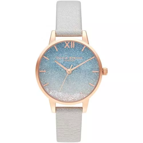 Olivia Burton Wishing Wave Glitter Dial -rannekello OB16US26-1