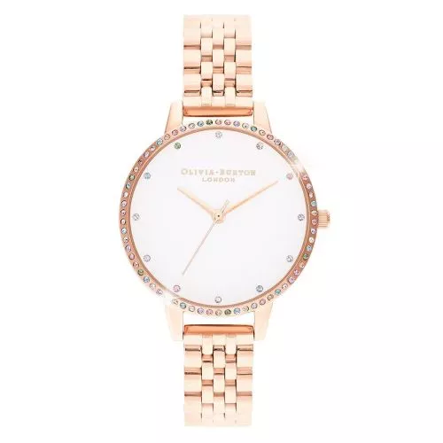 Olivia Burton Rainbow Bezel klocka OB16RB21-1