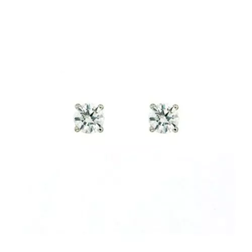 Valkokultaiset korvakorut OR 3909-1