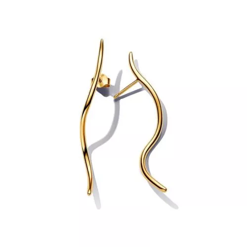 Pandora Organically Shaped Wire Stud korvakorut 263287C00-1