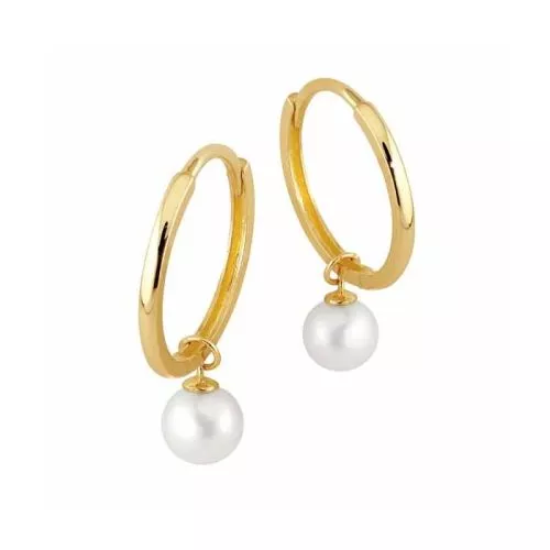 Kultaiset korvakorut 16 x 1,5 mm OT401089-PW-1