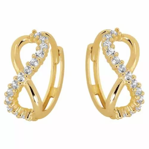 Gold Ohrringe OT49311-CZ-1