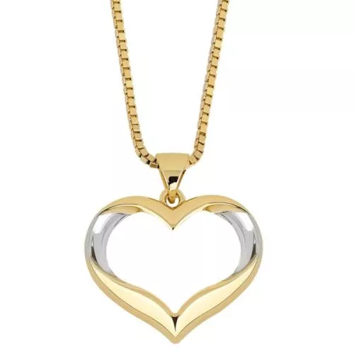 Kultainen sydänriipus 9K P42066-1