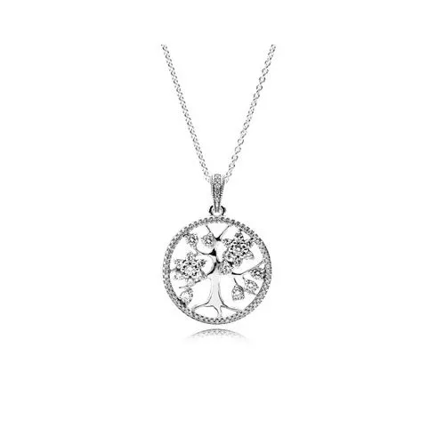 Pandora Family Tree Halskette 390384CZ-80-1
