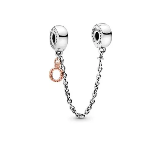 Pandora Dangling Crown O Safety Chain Charm turvaketju 788313-05-1