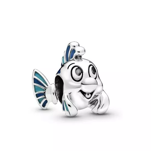Pandora Little Mermaid Flounder Fish - Charme 798230ENMX-1