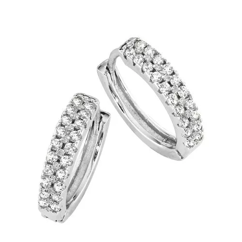 Silver Ring Ohrringe PERS0281-3MM-1