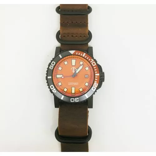 Pook Watches Kompressor Limited klocka / läder WKR03001-1