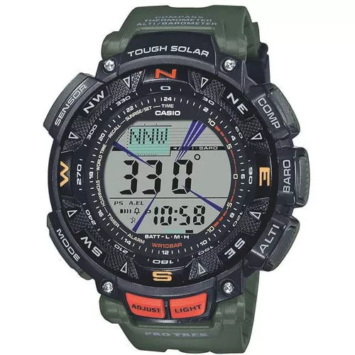 Casio Pro Trek Tough Solar -rannekello PRG-240-3ER-1