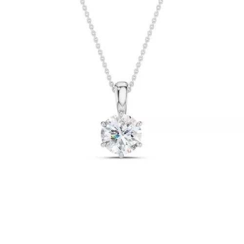 Brilliant Star Anhänger, Labordiamant PS05955 WG